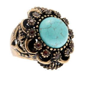 ANELLO ALCOZER & J "FIORE AZZURRO" A5450C