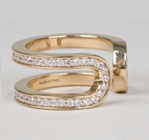 Anello Rebecca collezione Cult Pavè BR1AOO02