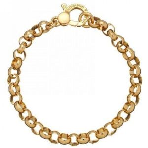 BRACCIALE GIOVANNI RASPINI ARGENTO ROLO' DORATO 08557