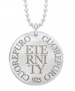 COLLANA CUOREPURO CERCHIO DELLA VITA ETERNITY COLLETION CLP03A