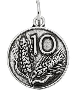 CIONDOLO GIOVANNI RASPINI MONETA 10 LIRE 09457 9457