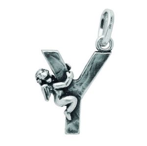 CIONDOLO RASPINI ARGENTO LETTERE COLLECTION Y 6089