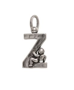 CIONDOLO RASPINI ARGENTO LETTERE COLLECTION Z 6085