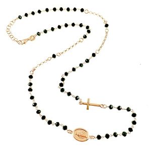 COLLANA ARGENTO ROSARIO CLL1011