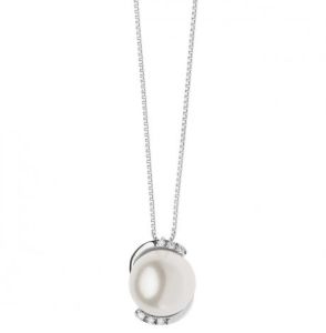 COLLANA COMETE PERLA E DIAMANTI ABBRACCI COLLECTION GLP545