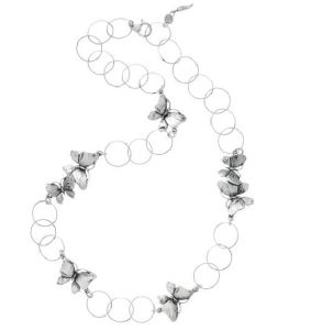 COLLANA LONGUETTE GIOVANNI RASPINI FARFALLE 09804