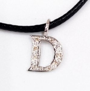 CIONDOLO LETTERA D DONNA ORO COLLEZIONE LUCE DHCD7178.004