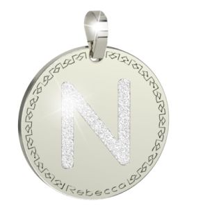 CIONDOLO REBECCA WORD GLAM INIZIALE N BWGPBN14