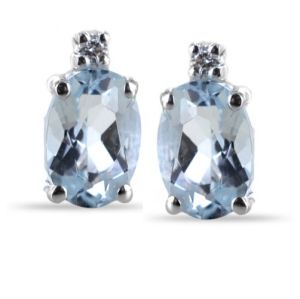ORECCHINI DAVITE & DELUCCHI CON ACQUAMARINA BB009064