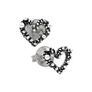 Orecchini Giovanni Raspini argento Cuore Piccoli 12613