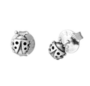ORECCHINI GIOVANNI RASPINI ARGENTO MINI COCCINELLA 11811