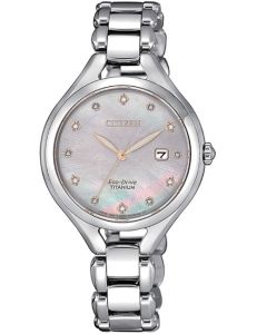 OROLOGIO CITIZEN DONNA COLLEZIONE LADY SUPER TITANIO EW2560-86Y