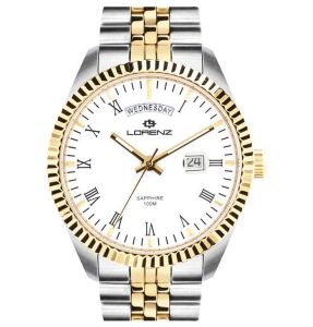 Orologio Lorenz uomo JUBILEE, un segnatempo dal look intramontabile classico ed elegante allo stesso tempo ideale per un abito ma anche per un abbigliamento casual 