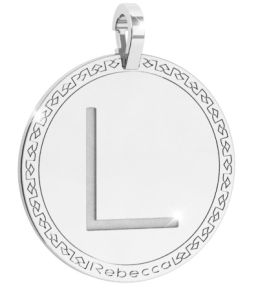 CIONDOLO REBECCA MY WORLD ALPHABET SILVER COLLECTION SWRPAL62