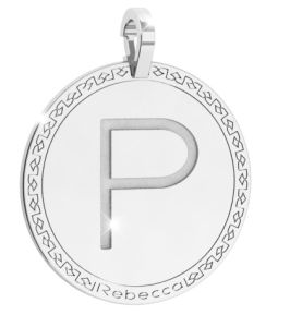 CIONDOLO REBECCA MY WORLD ALPHABET SILVER COLLECTION SWRPAP66