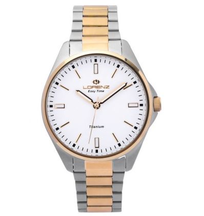 Orologio Lorenz uomo collezione EASY TIME TITANIO 030236EE