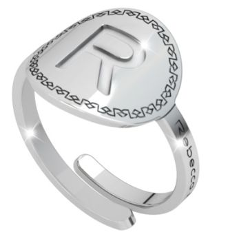 ANELLO REBECCA MY WORLD ALPHABET SILVER COLLECTION SWRAAR18