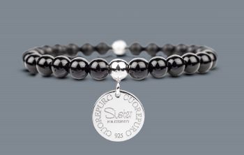 BRACCIALE CUOREPURO BLACK STONE COLLECTION BR39SR