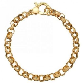 BRACCIALE GIOVANNI RASPINI ARGENTO ROLO' DORATO 08557
