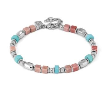 Bracciale Nomination Uomo Collezione InstinctStyle 027936 098 in acciaio e pietre