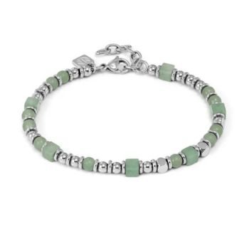Bracciale Nomination Uomo Collezione InstinctStyle 027935 028 in acciaio e pietre
