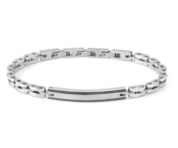 Bracciale Nomination Uomo Collezione Strong 028338 058 in acciaio con diamante