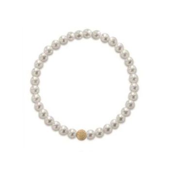 Bracciale Le Lune by Coscia donna in perle ed oro LLBRE01.45Y
