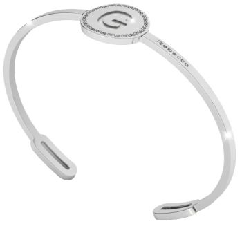 BRACCIALE REBECCA MY WORLD ALPHABET SILVER COLLECTION SWRBAG07