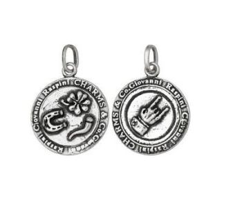 CIONDOLO RASPINI ARGENTO MONETE COLLECTION 6897