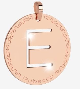 CIONDOLO REBECCA LETTERA E MY WORLD COLLECTION BWRPRE05