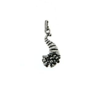 CIONDOLO RASPINI ARGENTO AMULETI COLLECTION CORNUCOPIA 6202