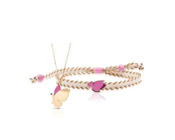 COLLANA LE BEBE' PRIMEGIOIE IO&TE FARFALLA PMG 042/C