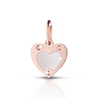 CIONDOLO LE BEBE' LOCK YOUR LOVE CUORE LBB 163