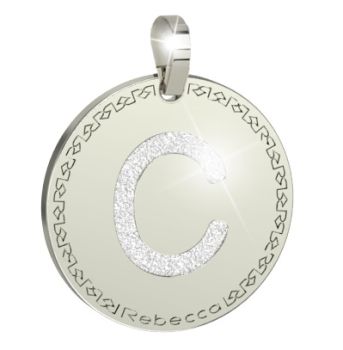 CIONDOLO REBECCA WORD GLAM INIZIALE C BWGPBC03