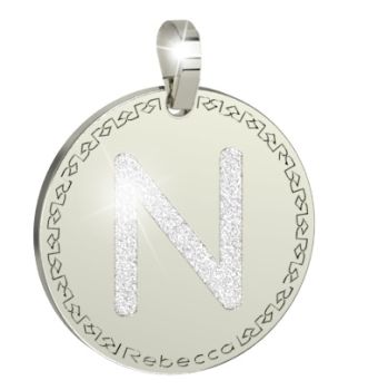 CIONDOLO REBECCA WORD GLAM INIZIALE N BWGPBN14