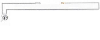 COLLANA REBECCA DEVIL INIZIALE P MDEKZP16