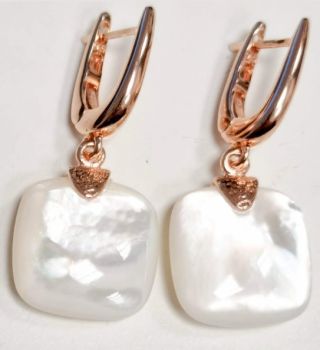 ORECCHINI MADI' IN ARGENTO 925 E MADREPERLA 
