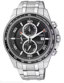 OROLOGIO CITIZEN UOMO SUPER TITANIO CRONO CA0340-55E