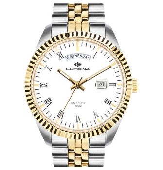 Orologio Lorenz uomo JUBILEE, un segnatempo dal look intramontabile classico ed elegante allo stesso tempo ideale per un abito ma anche per un abbigliamento casual 