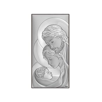 QUADRO OTTAVIANI ARGENTO 999 MIRO SILVER SACRA FAMIGLIA 8000D