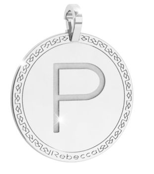 CIONDOLO REBECCA MY WORLD ALPHABET SILVER COLLECTION SWRPAP66