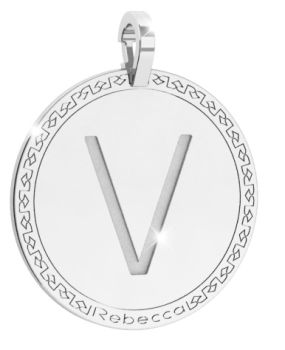 CIONDOLO REBECCA MY WORLD ALPHABET SILVER COLLECTION SWRPAV72