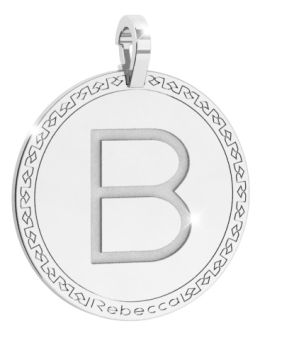 CIONDOLO REBECCA MY WORLD ALPHABET SILVER COLLECTION SWRPAB52