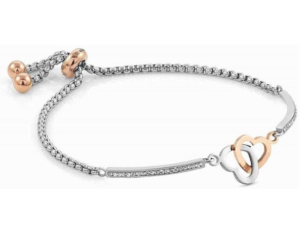 Nomination Bracelet NN F, MILLELUCI PULSEIRA, AçO, letters (B) 028007/002 brand, Non-Precious Metal, is not a gemstone