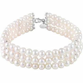 BRACCIALE TRIPLO FILO PERLE BLISS PARADISE COLLECTION 20080035