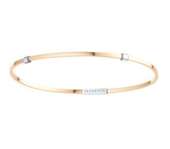 BRACCIALE DONNAORO ELEMENTS BANGLE ORO ROSA DFBF4107_M