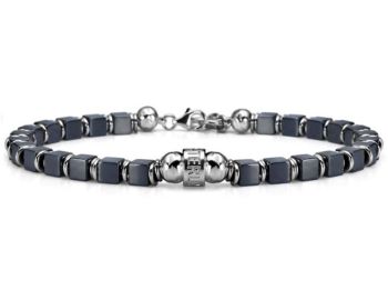 BRACCIALE UOMO MARIA CRISTINA STERLING COLLEZIONE EMAGTITE G1956