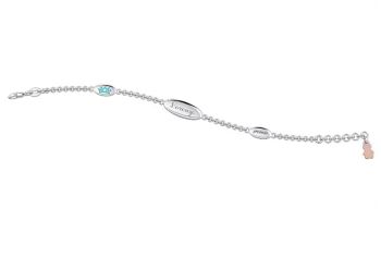 BRACCIALE NANAN ARGENTO BIMBO NAN0067