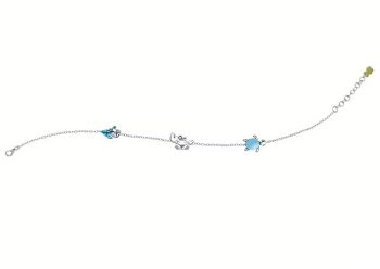 BRACCIALE NANAN ARGENTO BIMBO NAN0456