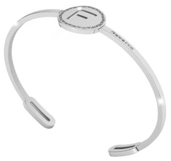 BRACCIALE REBECCA MY WORLD ALPHABET SILVER COLLECTION SWRBAF06